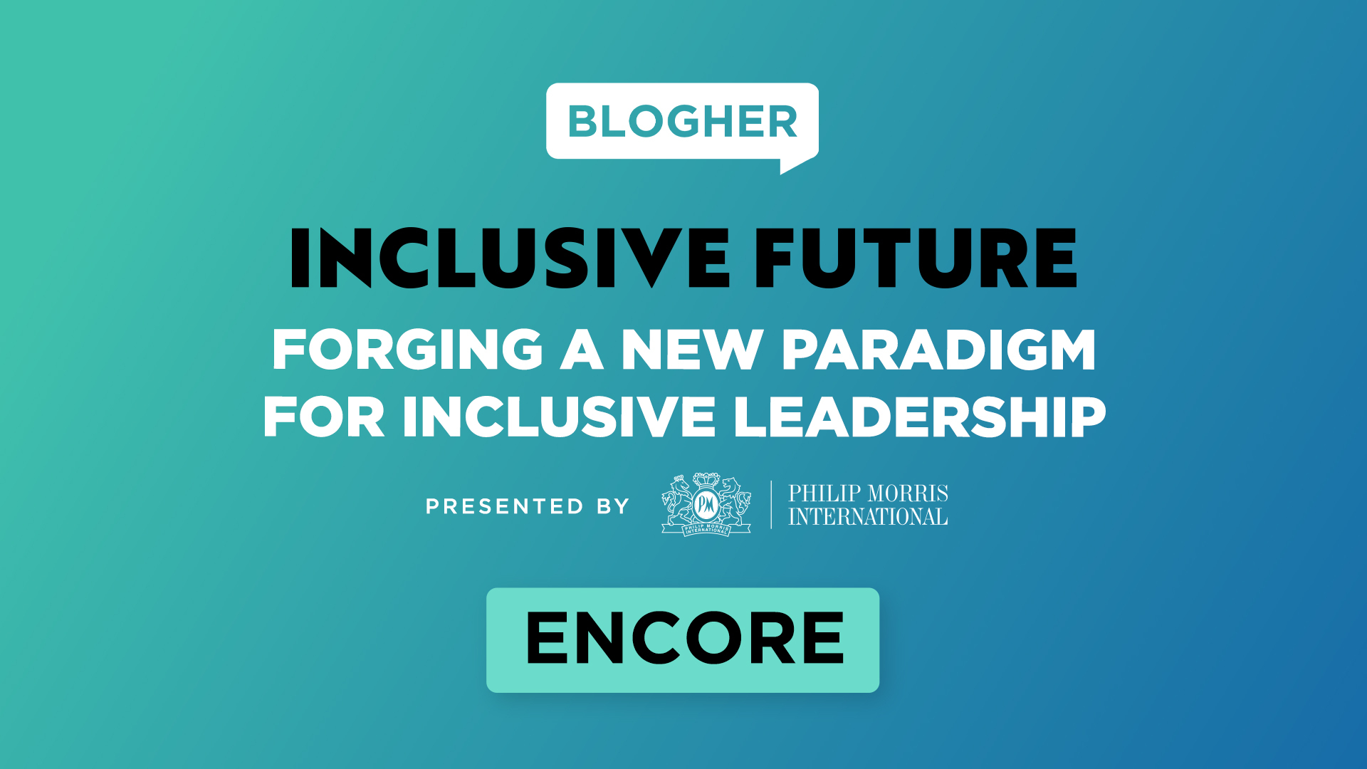 WATCH: Forging a New Paradigm for Inclusive Leadership