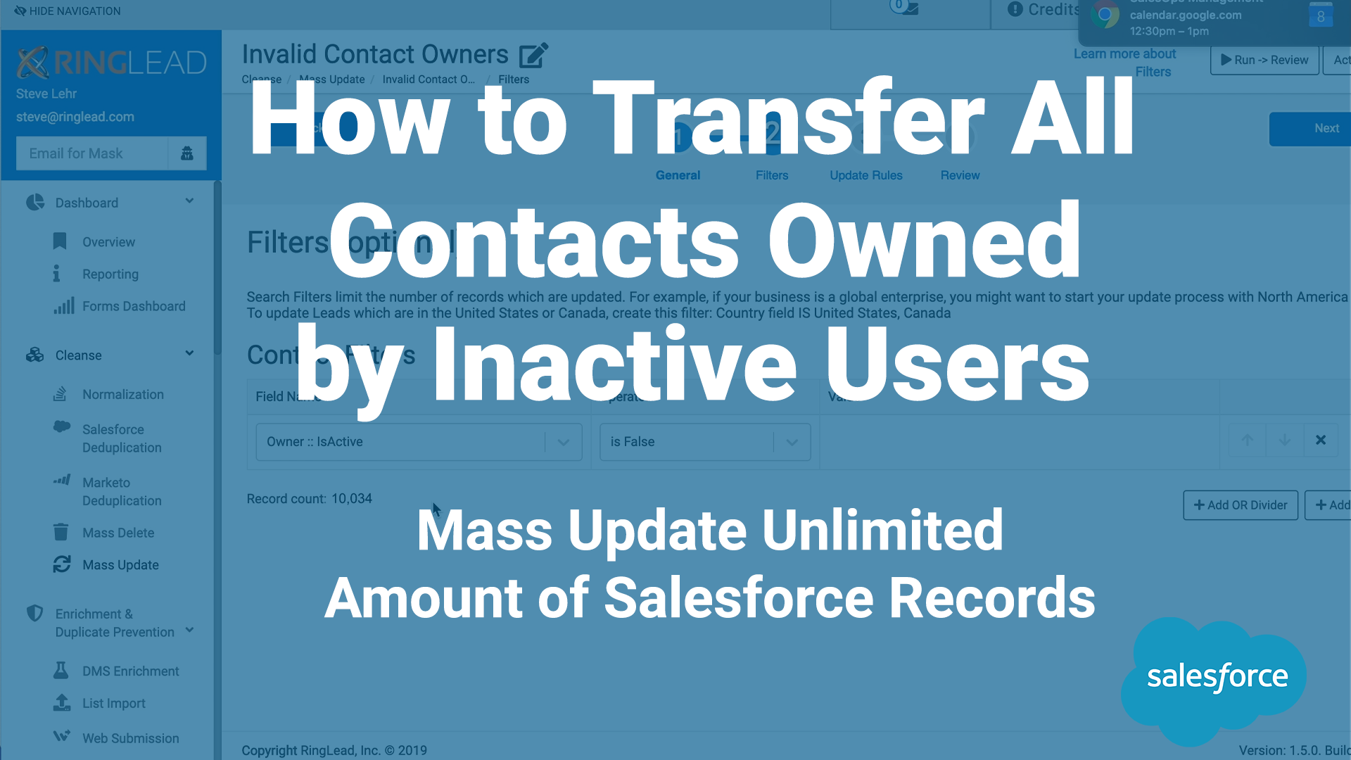 How to Transfer All Contacts Owned by Inactive Users
