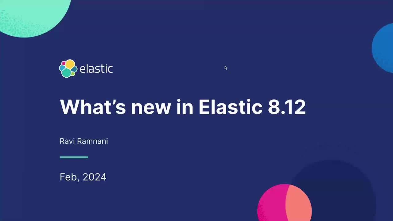 What’s new in Elastic 8.12