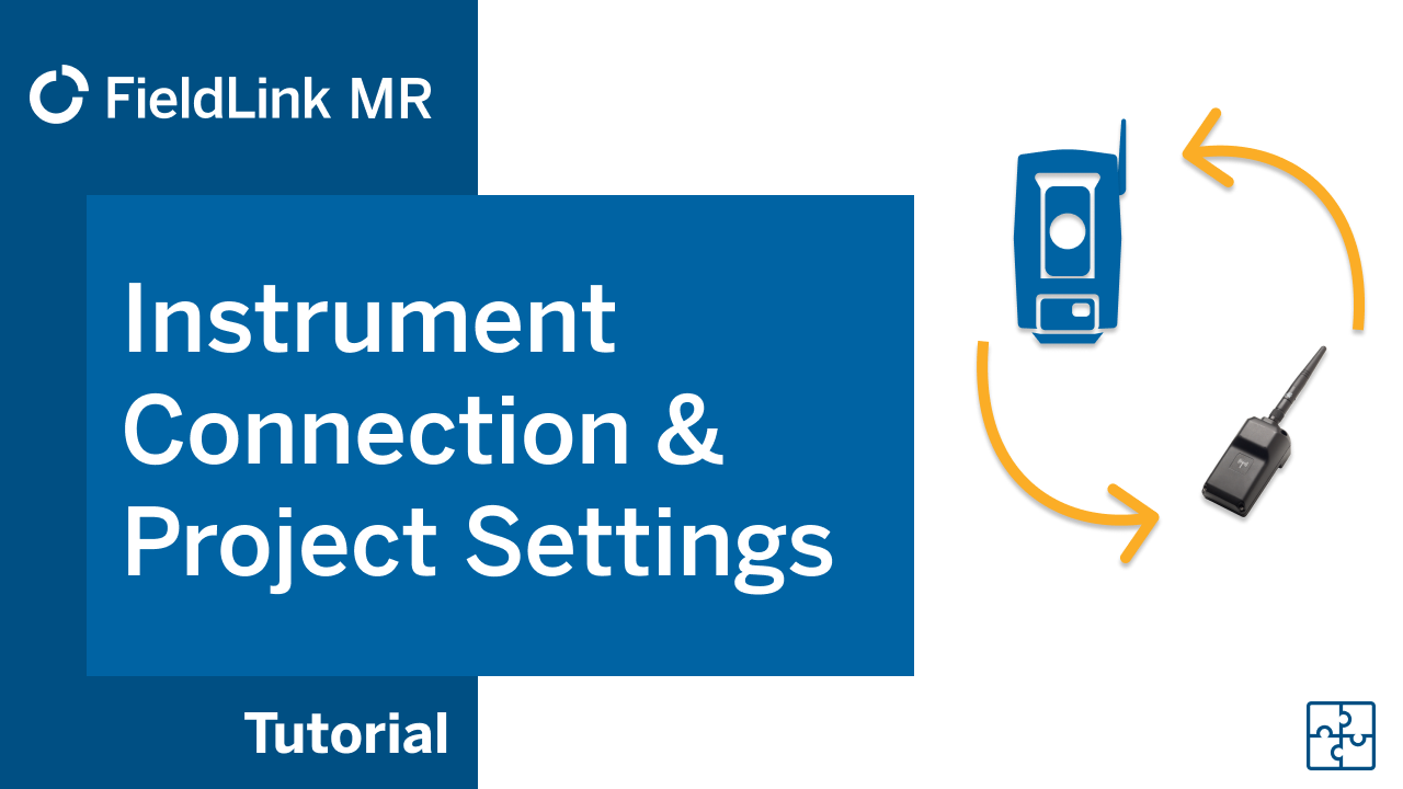FieldLink MR Tutorial 4 - Instrument Connection and Project Settings