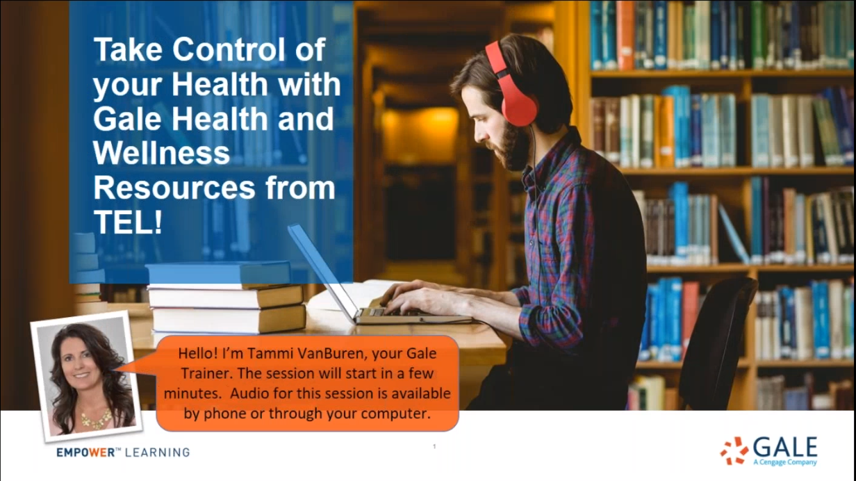 Take Control of your Health with Gale Health and Wellness Resources from TEL!