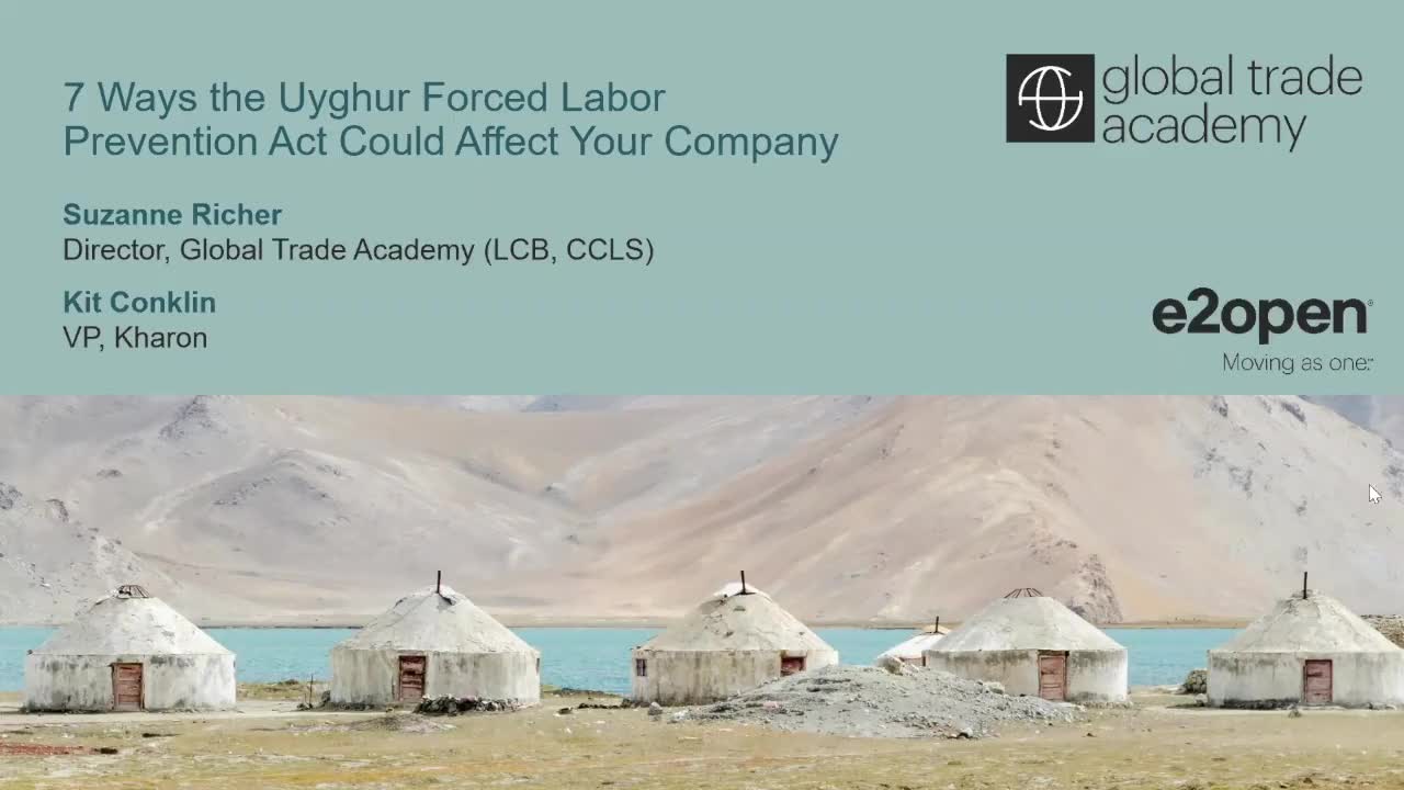7 Ways the Uyghur Forced Labor Prevention Act Could Affect Your Company