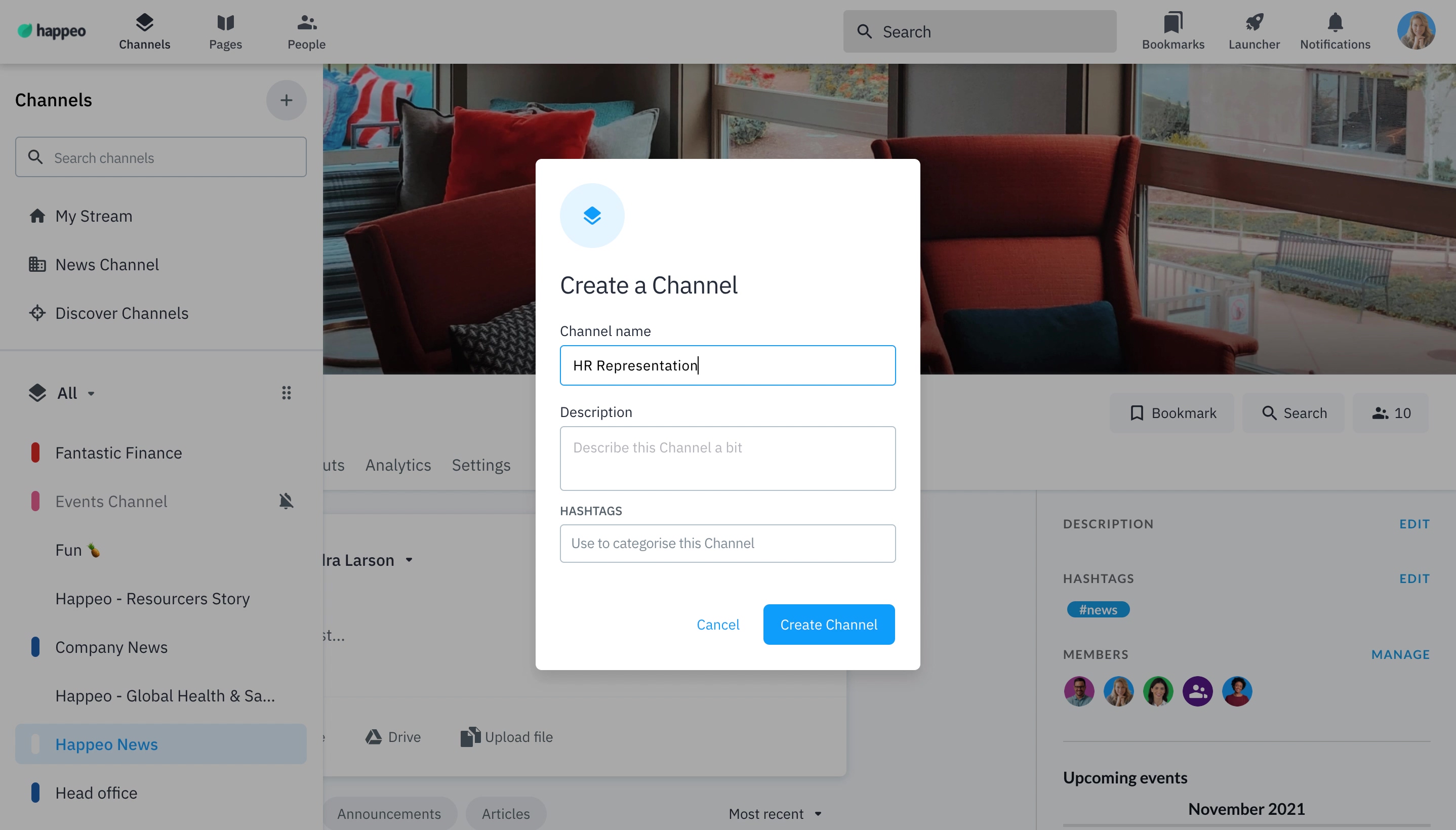Learn About and Create Channels 1-1