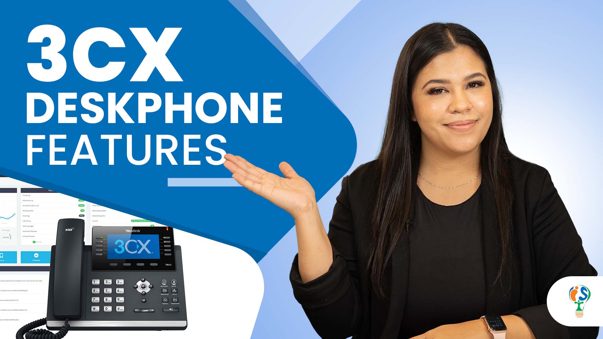 3CX Desk Phone features