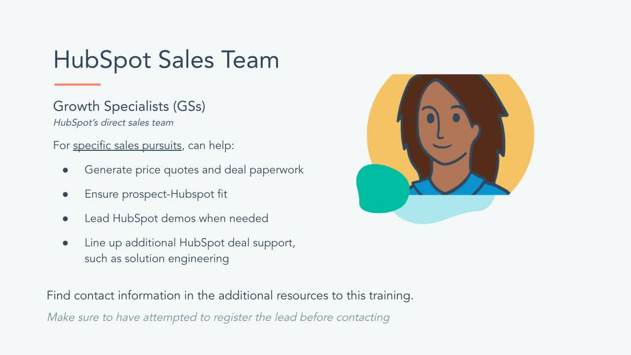 3.1 Get to Know Your HubSpot Sales Team v1.3