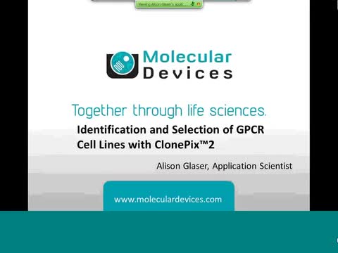 Identification et sélection de lignées cellulaires GPCR avec ClonePix 2