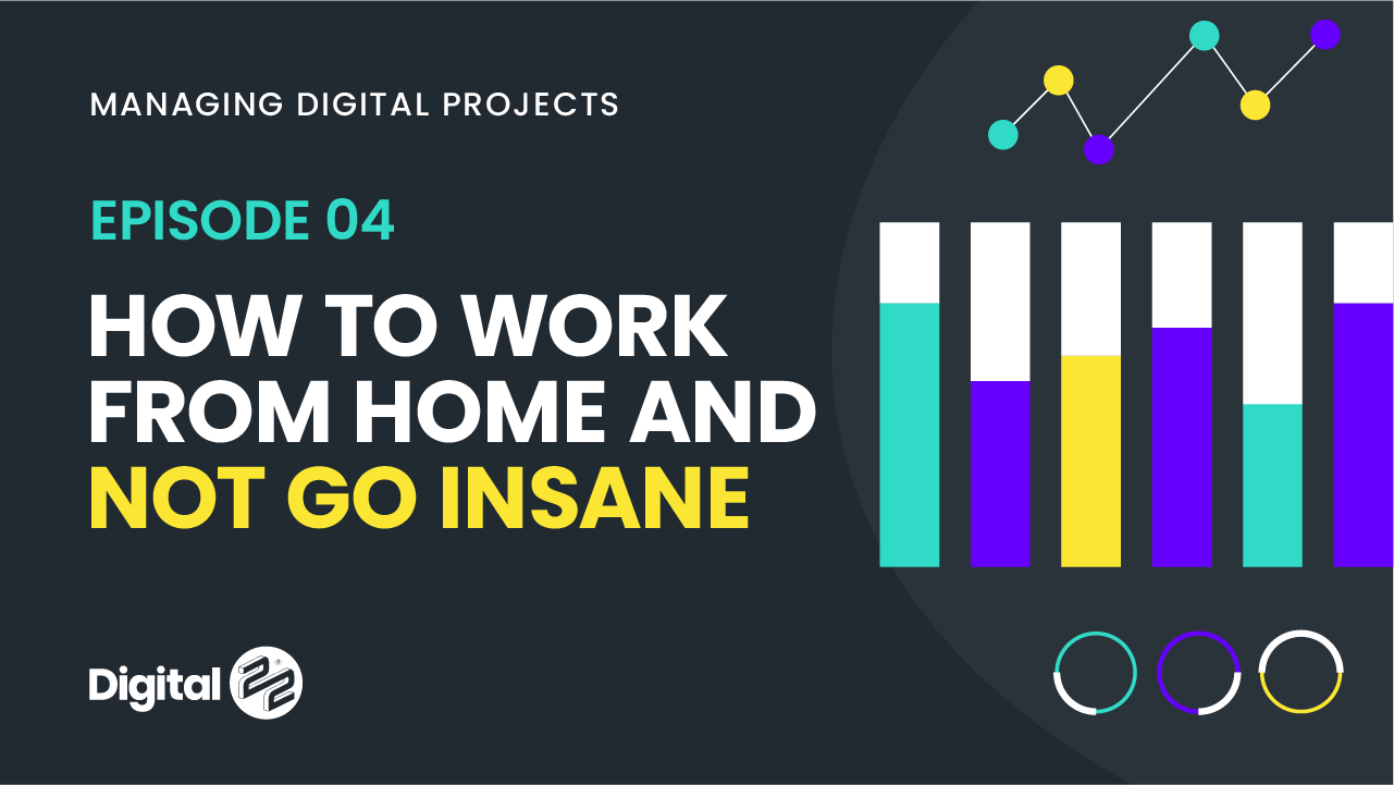 MANAGING DIGITAL PROJECTS: How to work from home and not go insane