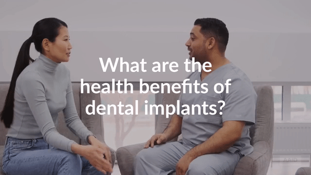 AAID - What are the health benefits of dental implants