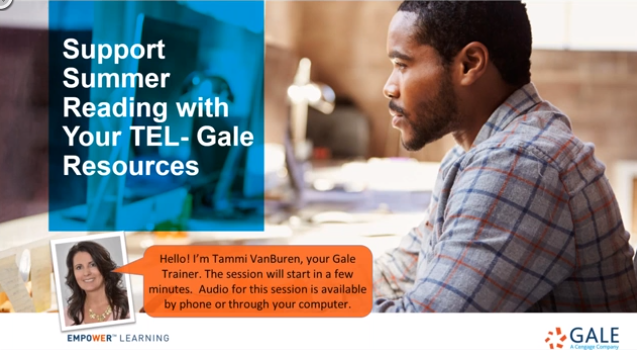 For TEL:  Support Summer Reading with Your TEL Gale Resources</i></b></u></em></strong>