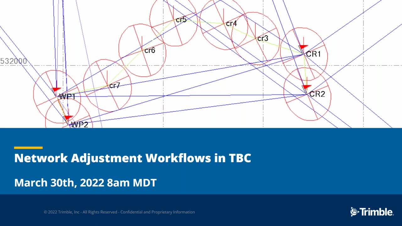 TBC Power Hour_ Network Adjustment Workflows in Trimble Business Center