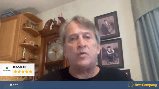 Kent E. Berry Customer Review Video About Biz2Credit