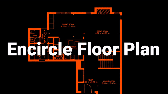 Property restoration requires accurate field documentation & sketches. using Encircle Floor Plan