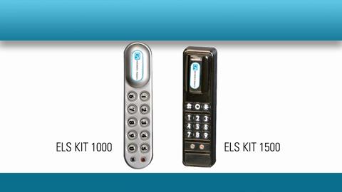 Single-Point Electronic Lock Kit System 1000 for Single Perforated Front Doors - Video 0