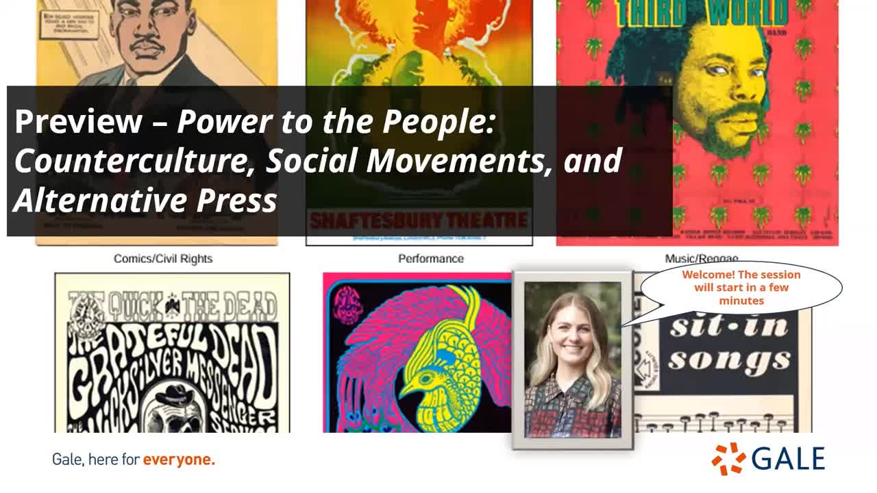 Preview: Power to the People: Counterculture, Social Movements, and Alternative Press - For Higher Ed Users