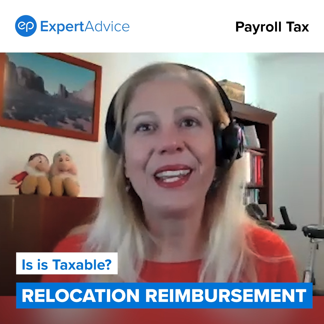 Payroll Tax Expert Becky Harshberger from Entertainment Partners reveals whether relocation reimbursement is taxable on a film production.