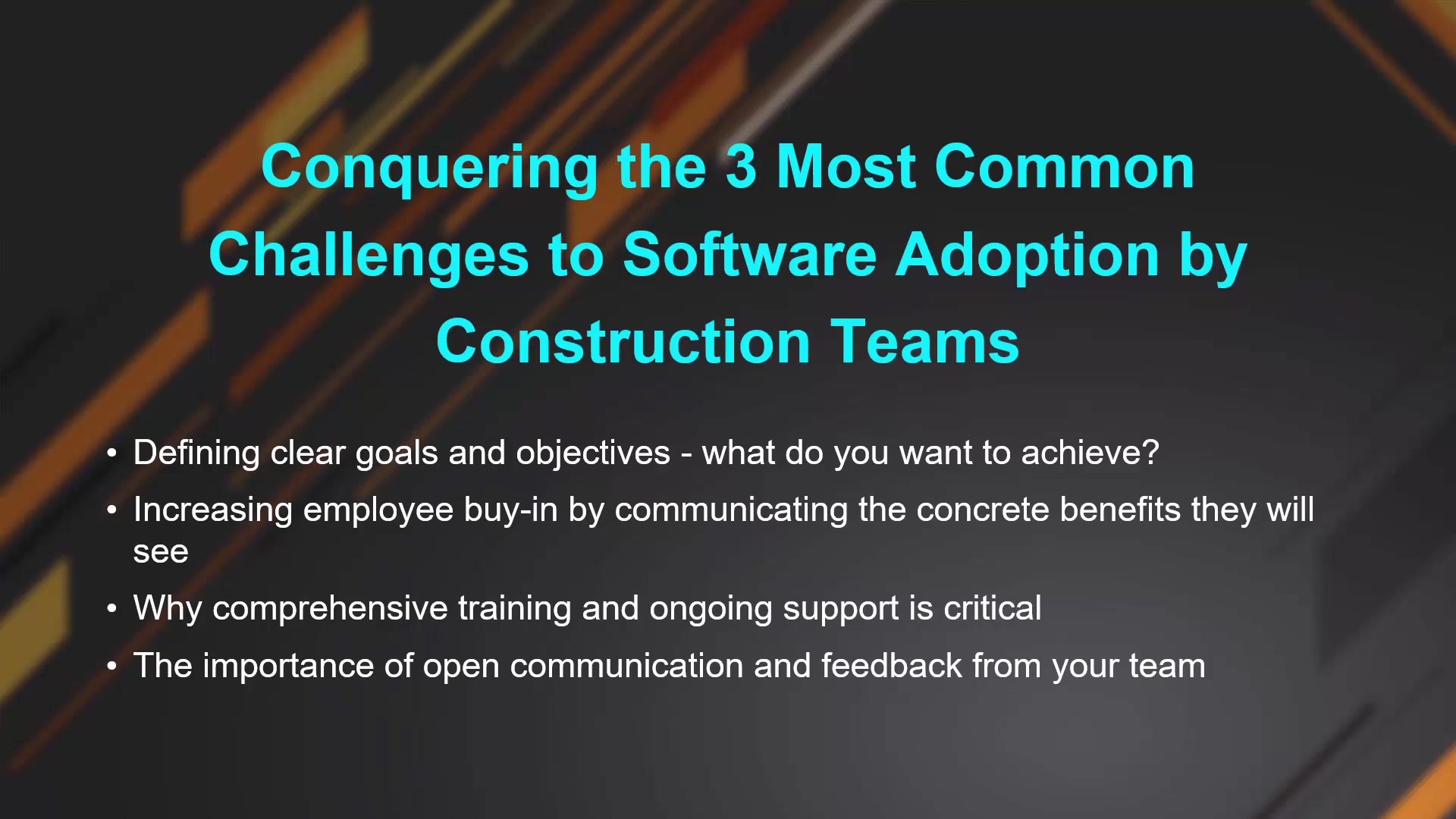 Conquering the 3 Most Common Objections to Software Adoption by Construction Teams
