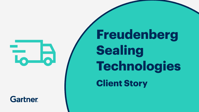 Gartner for Supply Chain Client Testimonial: Soren Schmitz, Vice President of Global Supply Chain Management at Freudenberg Sealing Technologies