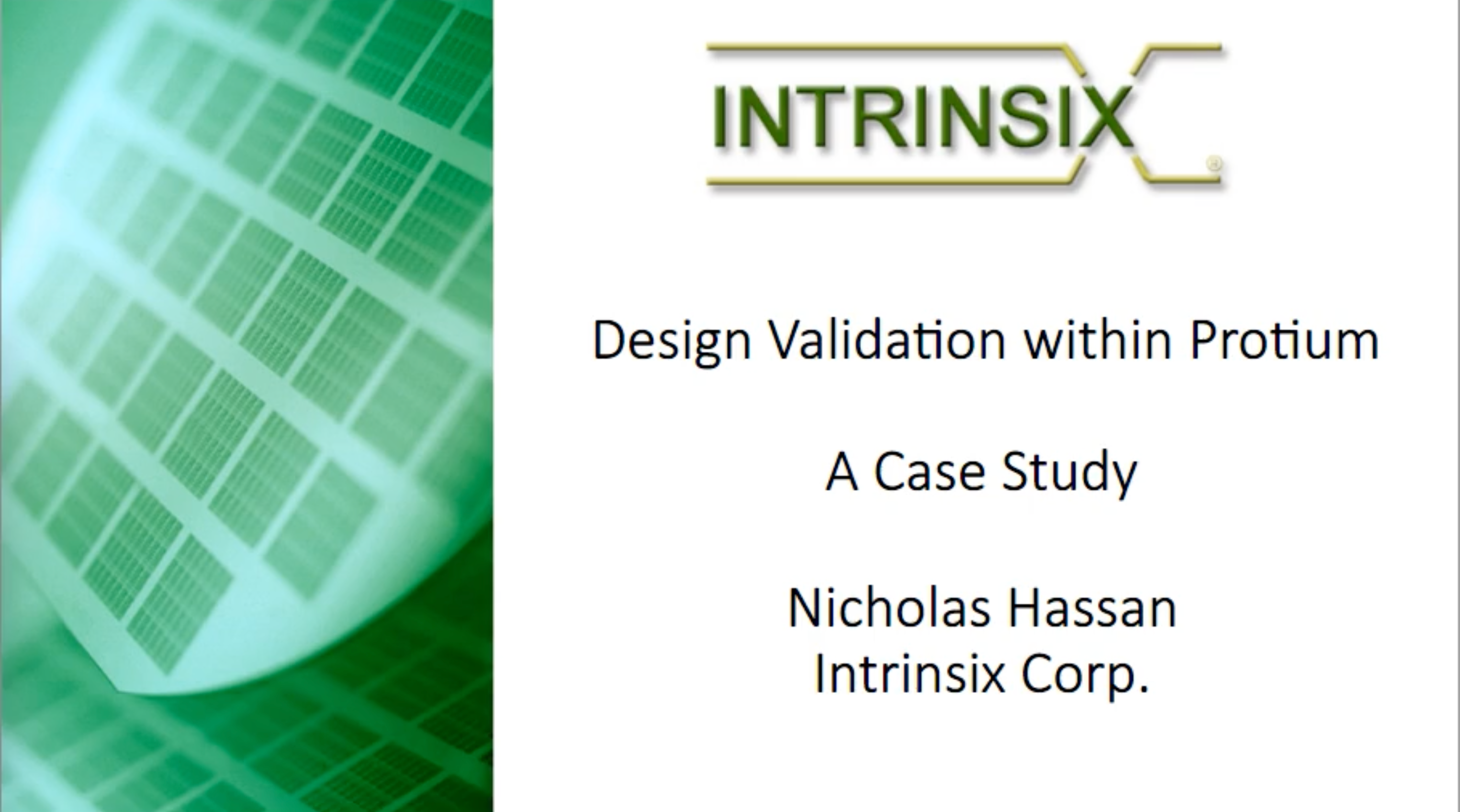 Design-Validation-Within-Protium-Platform-A-Case-Study