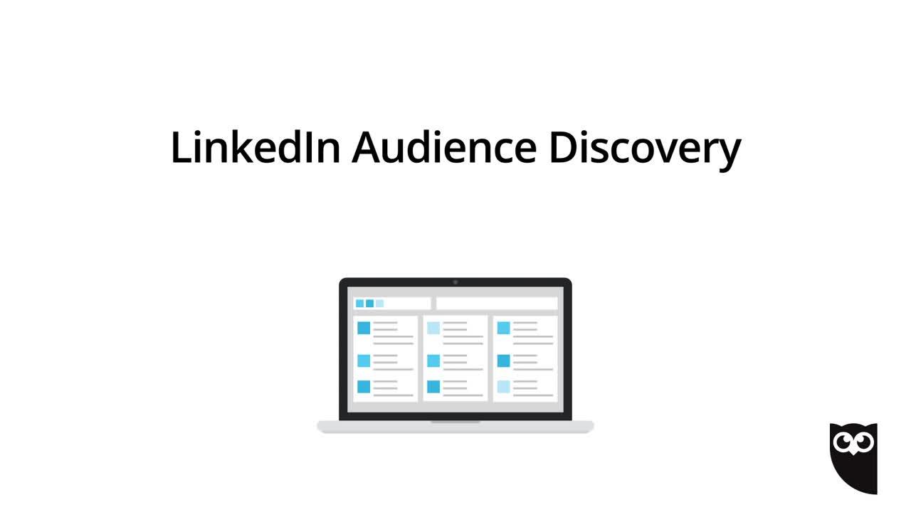 video su audience discovery di linkedin