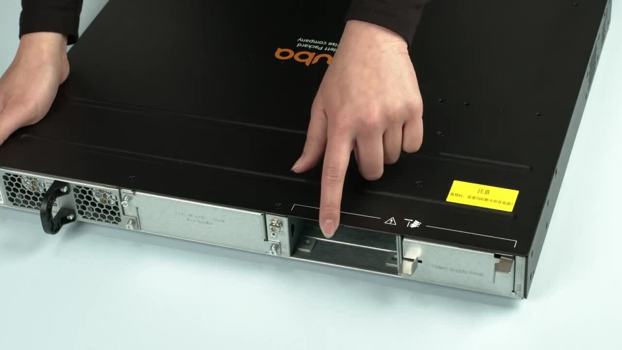 Aruba CX6300 Switch Unboxing