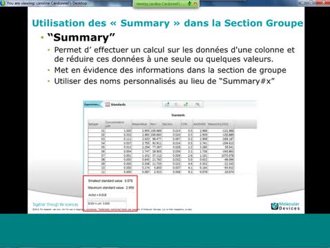 SoftMax Pro 6 Data Acquisition Tips and Tricks (French)