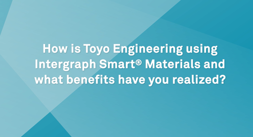 The Benefits of Using Intergraph Smart Materials®