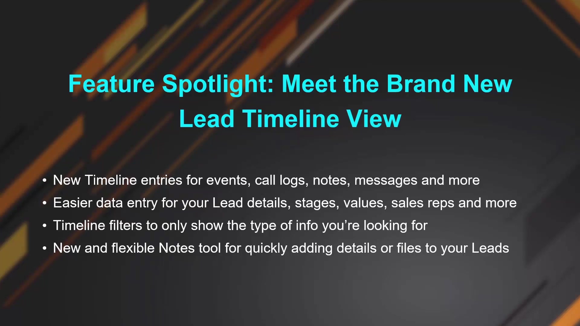 Feature Spotlight - Meet the Brand New Lead Timeline View_1