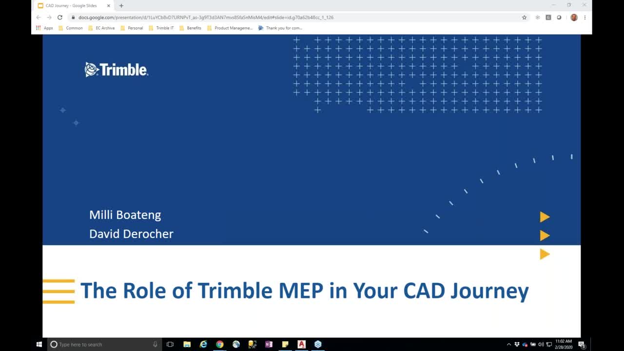 [Webinar Recording] The Role of Trimble in Your CAD Journey