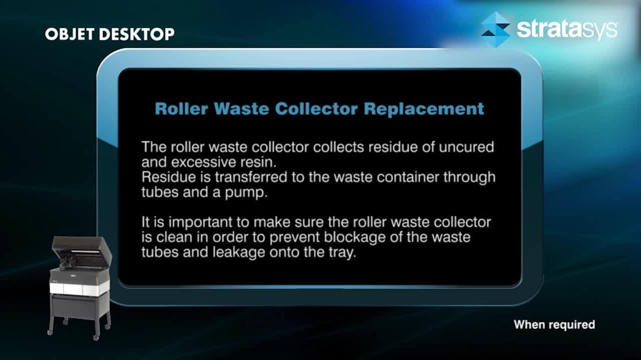 Roller Waste Collector Replacement - Desktop