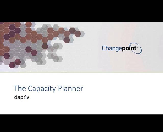 The Capacity Planner