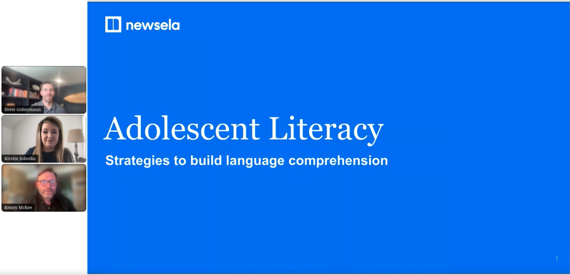Adolescent Literacy with Newsela: Strategies to Build Knowledge and Language Comprehension