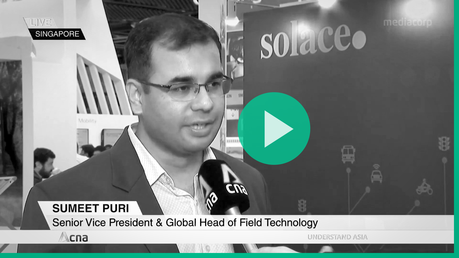  Sumeet Puri about intelligent transport systems on CNA
