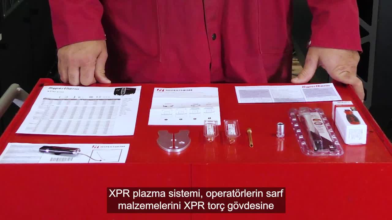 Install your XPR cosumables-TR