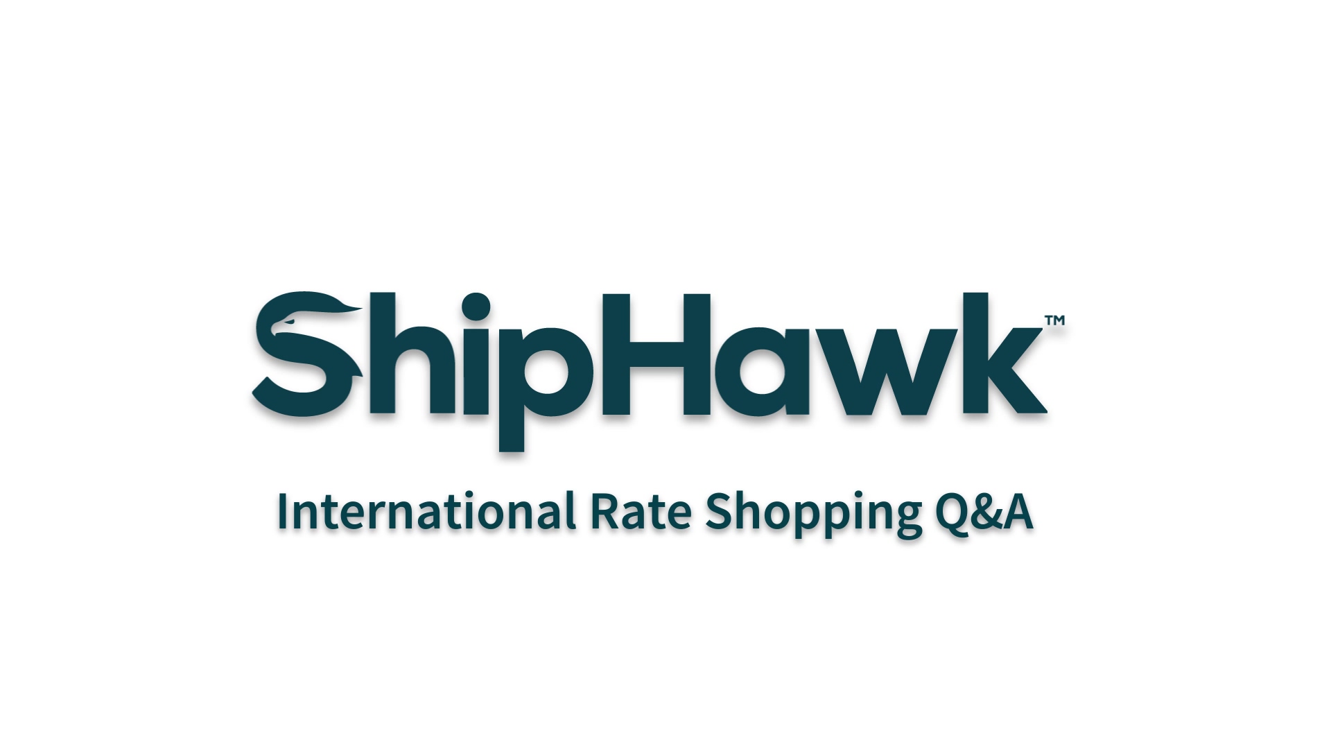 International Rate Shopping Q&A