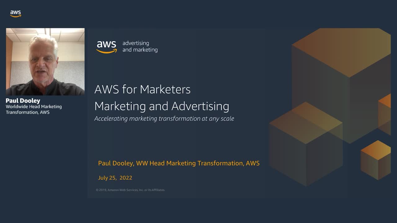 Accelerating Marketing Transformation at Scale with AWS
