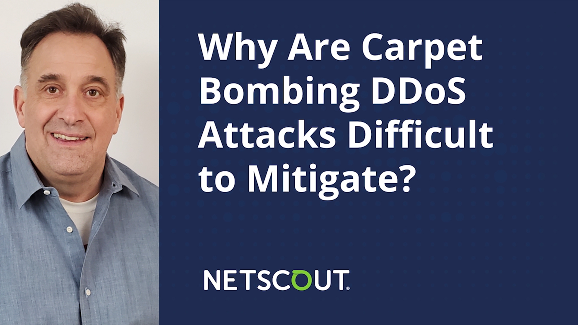 Why Are Carpet Bombing Attacks Difficult to Mitigate?