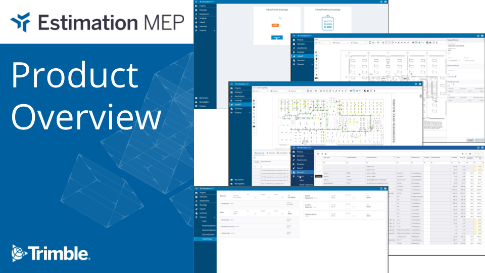 Estimation MEP - Product Overview