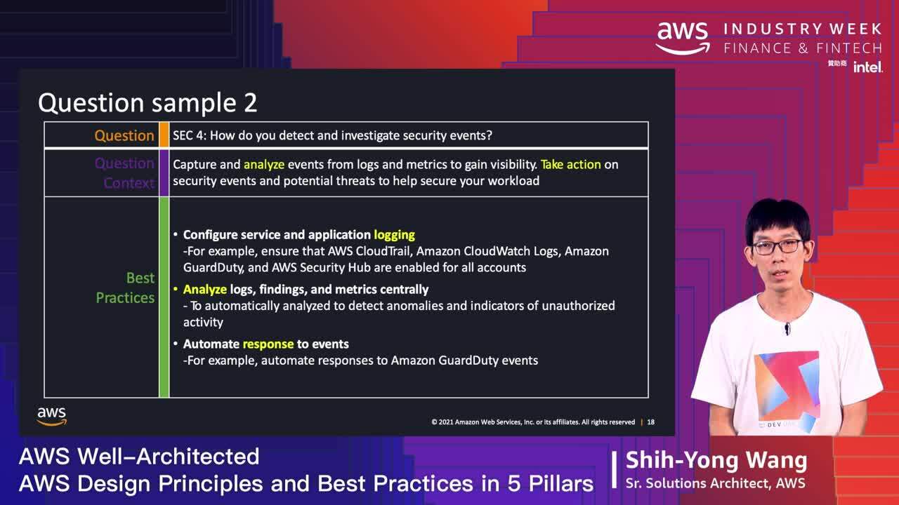 F7 AWS Well-Architected