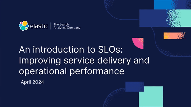 An introduction to SLOs: Improving service delivery and performance 