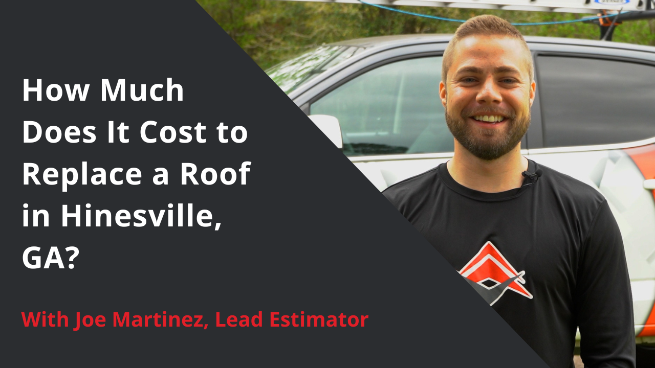 what is the cost to replace a roof in hinesville georgia