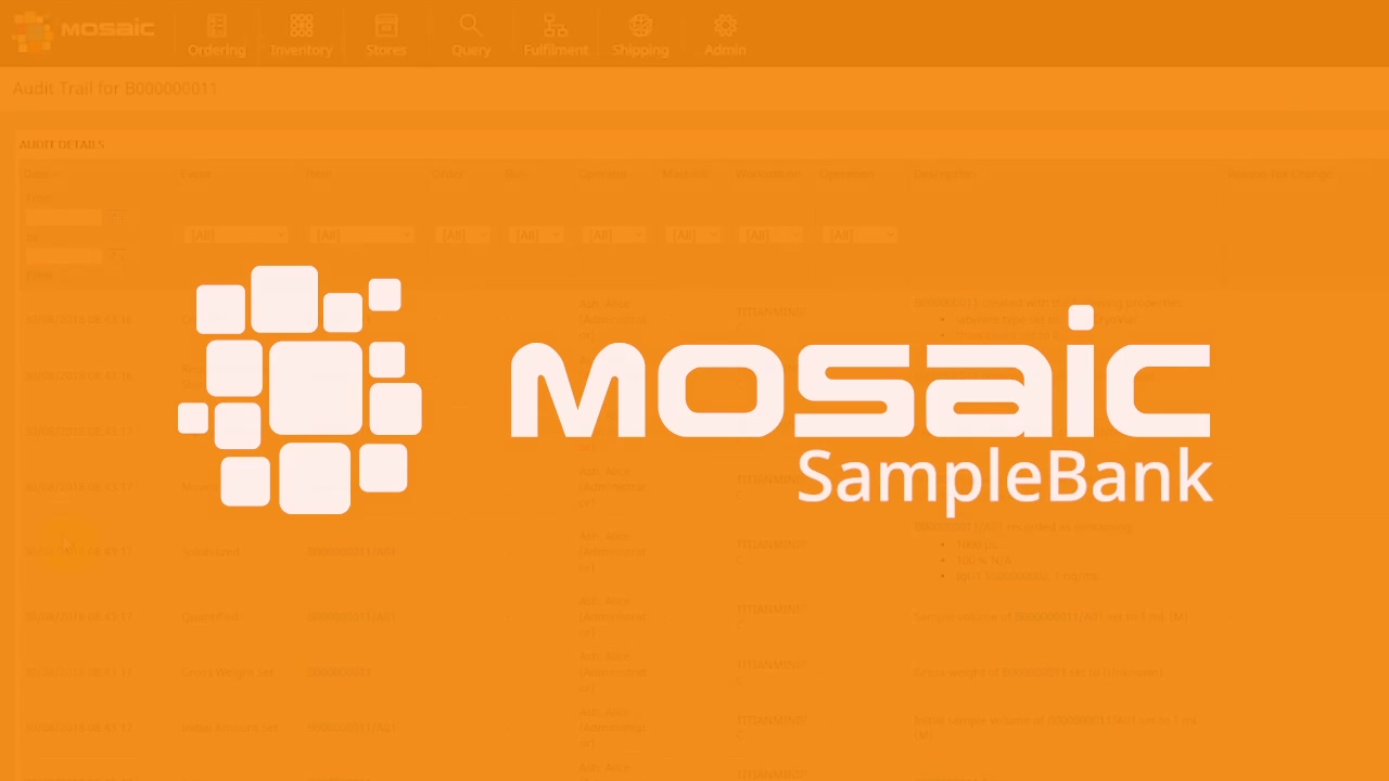 Mosaic SampleBank Demo