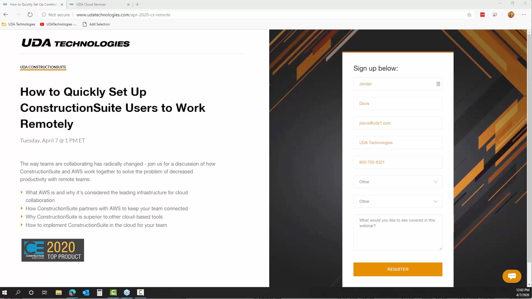How to Quickly Set Up ConstructionSuite Users to Work Remotely