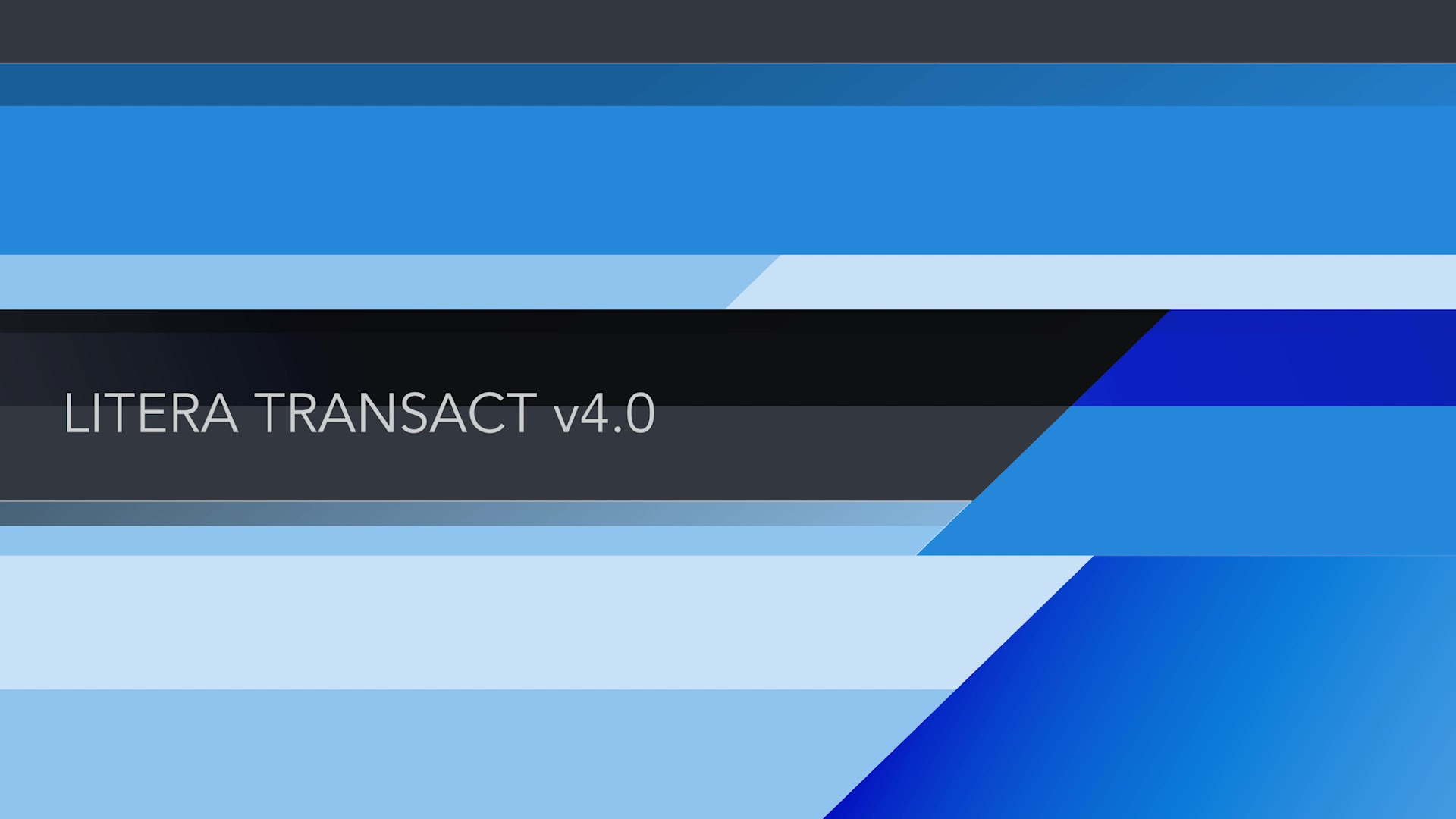 Litera Transact v4.0.0