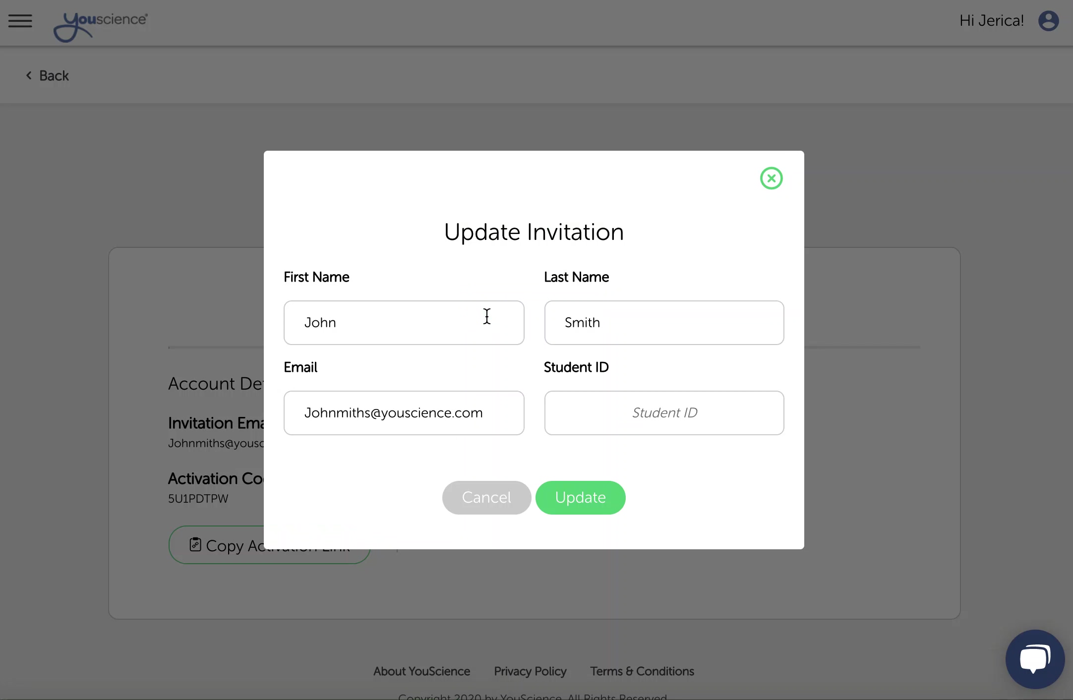 How to Reassign an Invitation to a New User