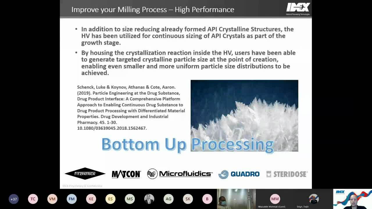API Wet Milling Webinar - 3 Ways to Improve your Wet Milling Processes
