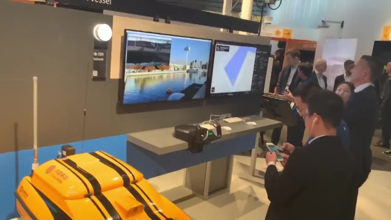 Remotely-controlled smart vessel