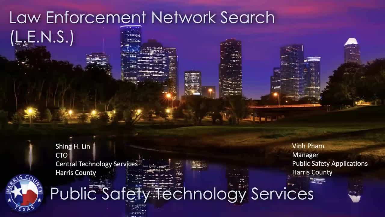 Harris County: Using Elastic to Accelerate Investigations