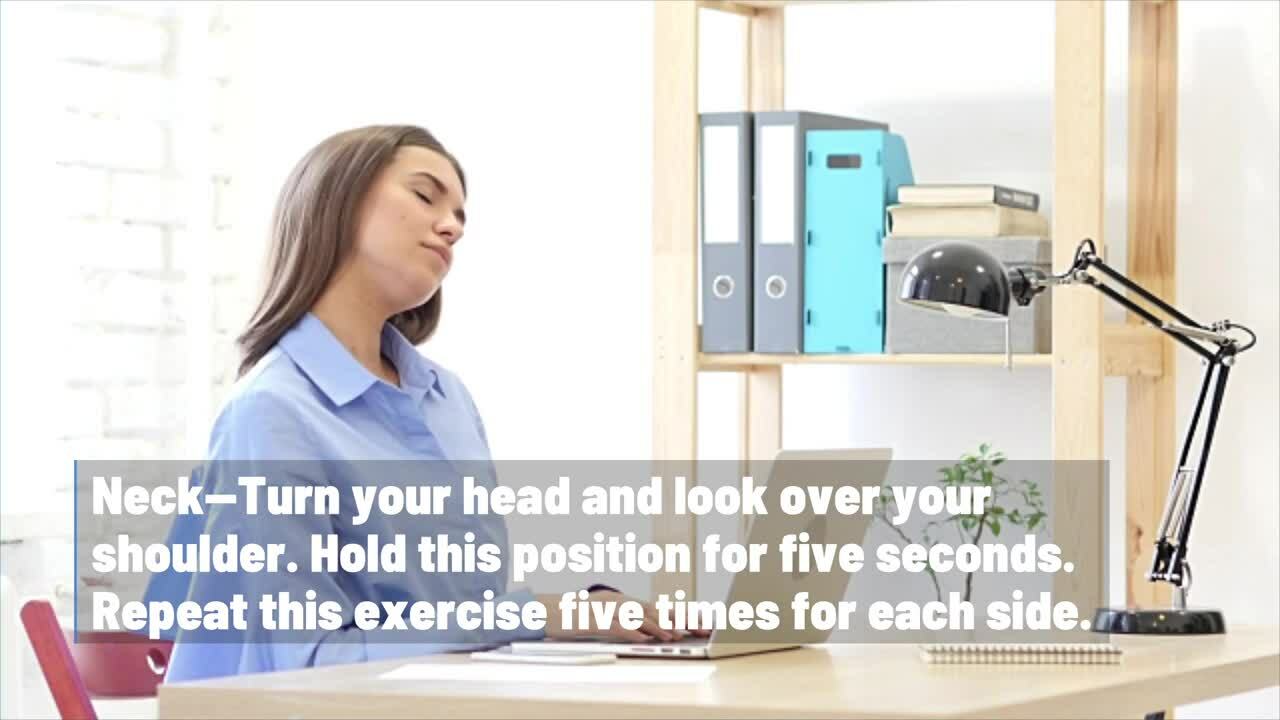 One-minute Office Stretches - Video