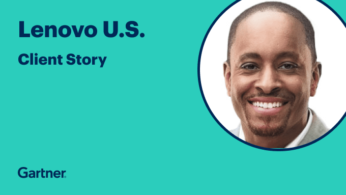 Gartner for Supply Chain Client Testimonial: Tejuan Manners, Executive Director for Strategic Transformation Operations at Lenovo U.S