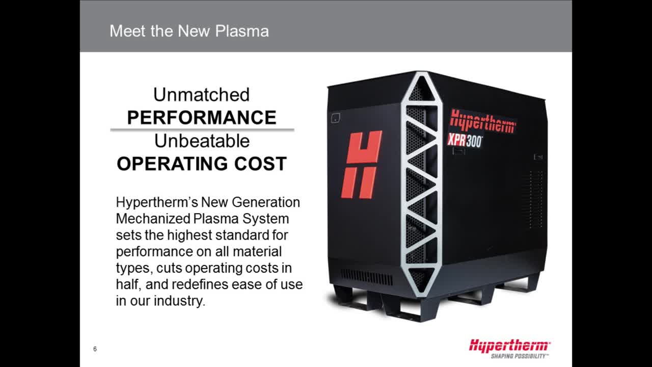 Meet the new plasma XPR300